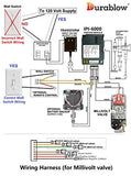 Durablow IPI-6000 Fireplace Electronic IPI Pilot Ignition Control Module Replacement for Dexen 593-592, GM-6KA, Hearth Home Technologies HHT 350-M