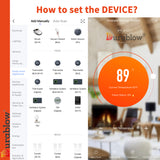 Durablow SH3001 Gas Fireplace WiFi Smart Home Remote Control for Millivolt Valve IPI, Works with Amazon Alexa, Google Home, Samsung SmartThings, IFTTT, Siri